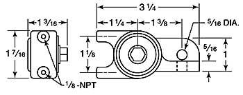 BD10 Turbine vibrator dimensions