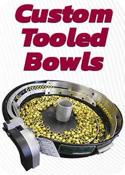 Custom Tooled Vibratory Feeder Bowls