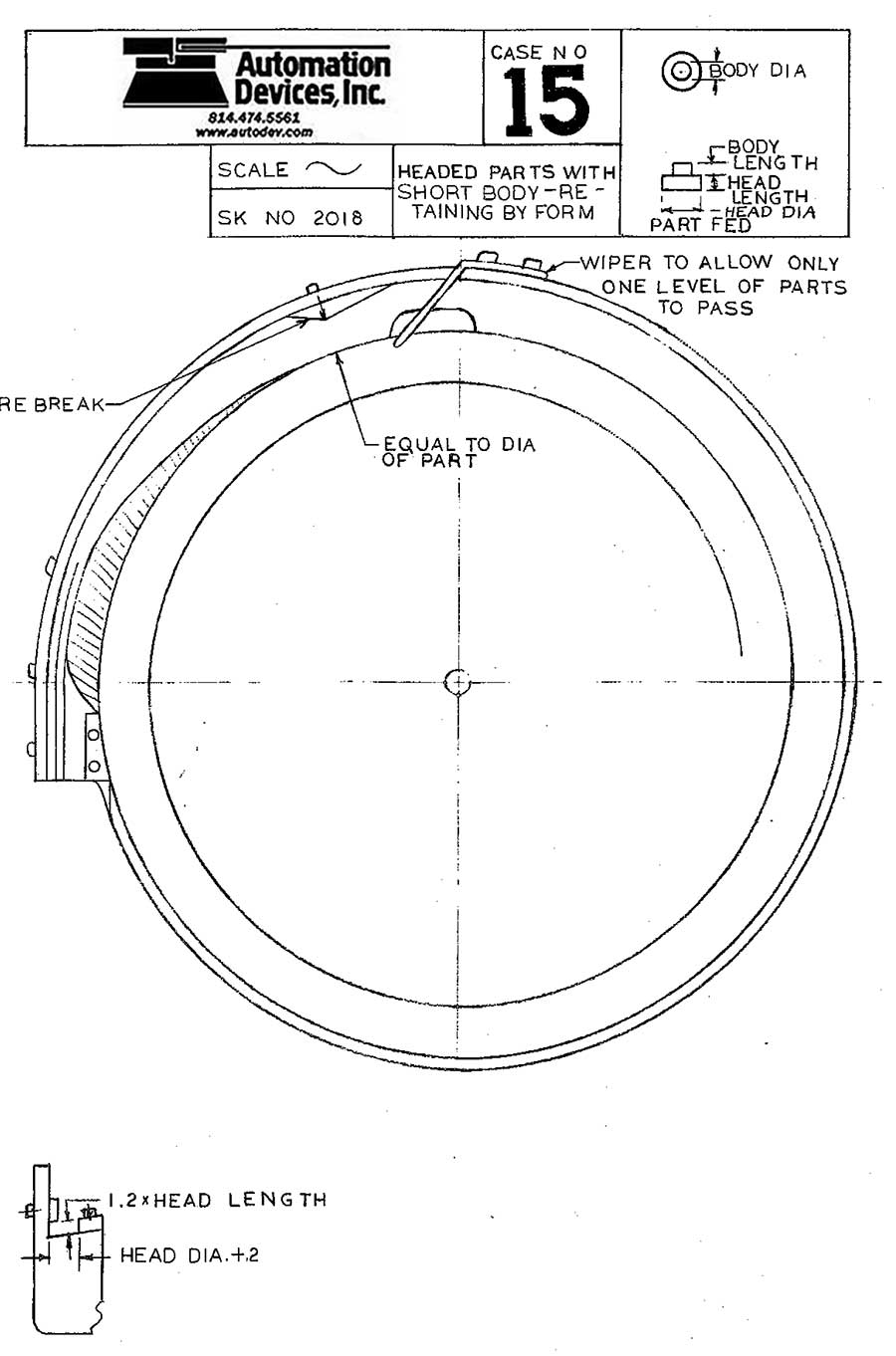 vibratory feeder bowl tooling instructions for peg parts