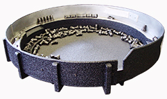 Vibratory feeder bowl diameter
