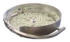 Custom tooled common vibratory feeder bowl