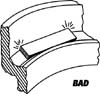 Bad vibratory feeder bowl diameter
